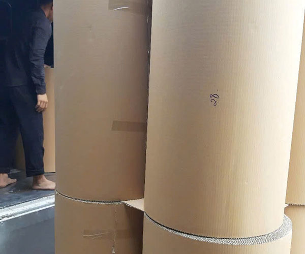 Giấy cuộn carton 2 lớp